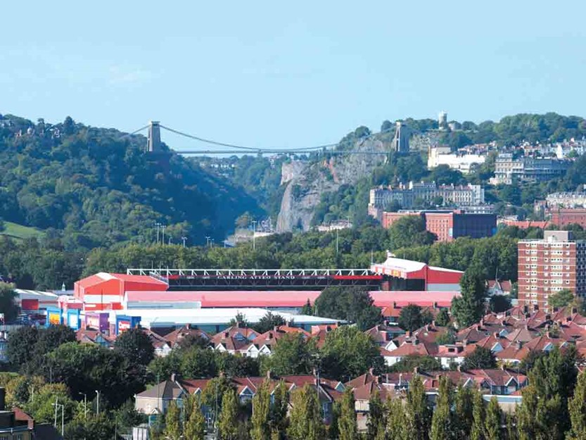 Ashton Gate Stadium in Bristol